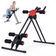 Ab Workout Equipment Foldable with 6 Inclined Angles and LCD Monitor