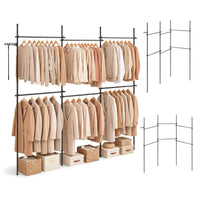 Giantex Adjustable Floor to Ceiling Clothes Rack