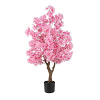 120cm Artificial Cherry Blossom Tree No Assembly Needed with Base