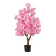 120cm Artificial Cherry Blossom Tree No Assembly Needed with Base