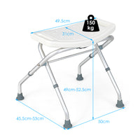 Giantex Shower Chair Adjustable Bath Stool