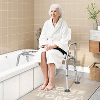 Sliding Tub Transfer Bench, Height Adjustable Inside Bathtub Chair