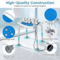Giantex Adjustable Lightweight Shower Bench