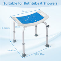 Giantex Adjustable Lightweight Shower Bench