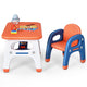 Kids Table and Chair Set, Kids Activity Table w/Cute Dinosaur Shape Chair