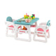 Kids Table and Chairs Set with 2 Chairs for Kids