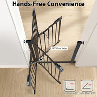 Pressure Mounted Auto-Close Door Gate for Indoor