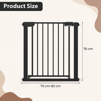 Pressure Mounted Auto-Close Door Gate for Indoor