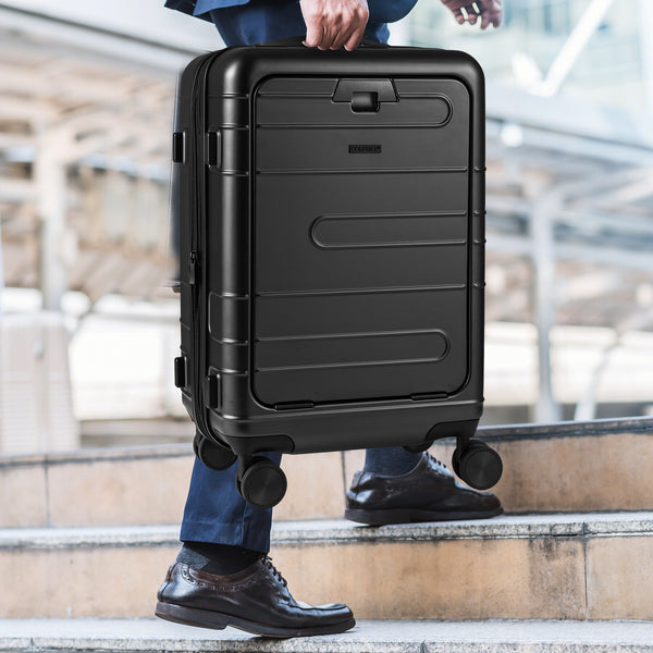 Lightweight PC Hardside Suitcase w/Double TSA Lock
