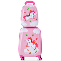 2 PCS Carry-on Luggage Set W/Spinner Wheels