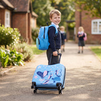 2 Pieces Kid Luggage Set with Spinner Wheels