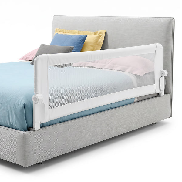 Foldable Baby Rail Guard, 180 cm Long Swing Down Bed Rail for Toddlers