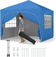 3 x 3 m Pop up Canopy Tent w/ 4 Removable Sidewall