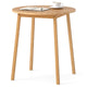 Bamboo Dining Table for 2-4 People for Small Space and Dining Room
