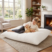 Bean Bag Chair for Adults with Machine Washable Corduroy Cover