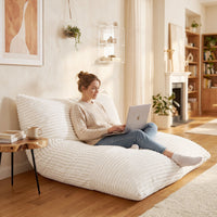 Bean Bag Chair for Adults with Machine Washable Corduroy Cover