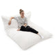 Bean Bag Chair for Adults with Machine Washable Corduroy Cover