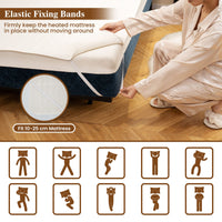 Bedding Electric Blanket with Controller and 9 Heat Setting
