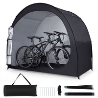 Bike Storage Tent Portable Bicycle Shed with Waterproof 210D PU-coated Oxford Fabric