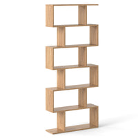 GIANTEX 6-Tier Shelf Bookcase