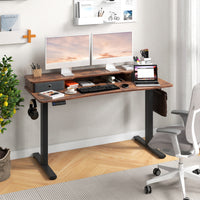 Electric Standing Desk Height Adjustable Stand Up Desk Home Office Computer Desk