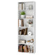 6-Tier Open Bookcase, 178 cm Tall Floor Standing Book Storage Organizer