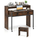 Extending Writing Desk, Console Table with 2 Drawers