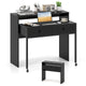 Extending Writing Desk, Console Table with 2 Drawers