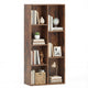 7-Cube Bookcase, Vertical or Horizontal Freestanding Bookshelf with 7 Compartments