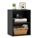 2-Cube Bookcase, Floor Standing Open Bookshelf w/ 5-Position Adjustable Shelf, Modern Display Shelf, Cubby Storage Organizer