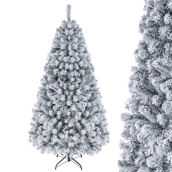 1.8/2.25/2.8M Christmas Tree with Branch Tips and LED Lights