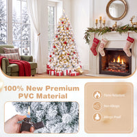 1.8/2.25/2.8M Christmas Tree with Branch Tips and LED Lights