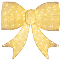 93 CM Lighted Christmas Bow Decoration