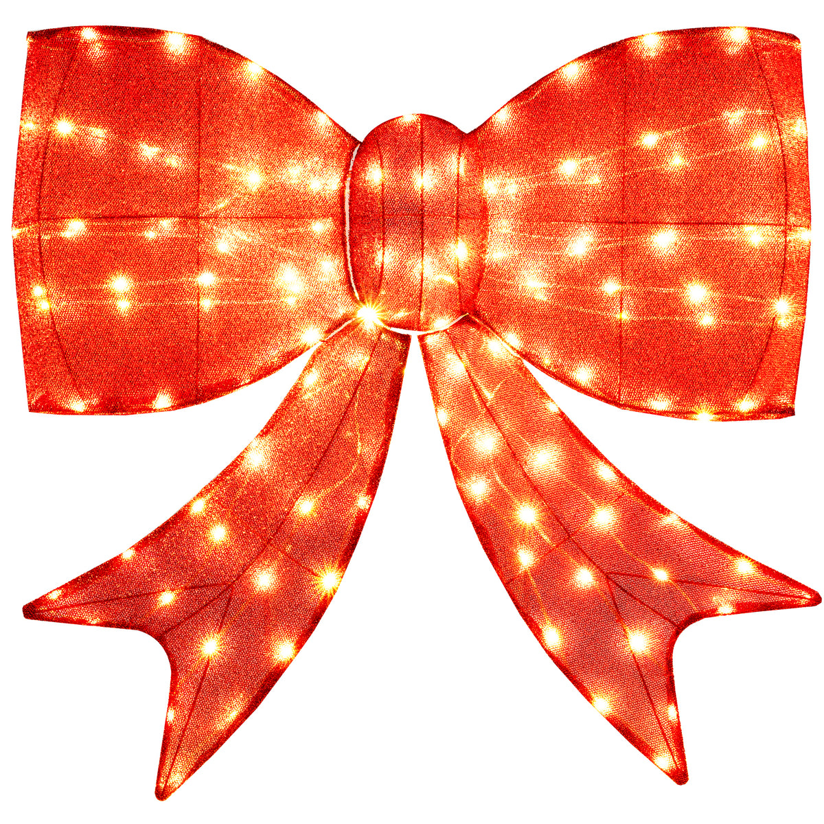 93 CM Lighted Christmas Bow Decoration