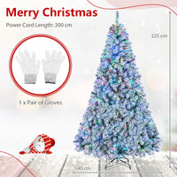 Smart RGB Pencil Christmas Tree with APP Remote and Music Sync for Holiday