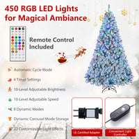 Smart RGB Pencil Christmas Tree with APP Remote and Music Sync for Holiday