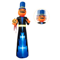 320cm Animated Halloween Inflatable Pumpkin Gentleman Decoration
