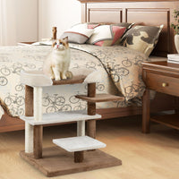 Cat Stairs with Sisal Scratching Posts and 4 Large Platforms