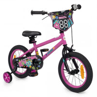 Children Bicycle with Handbrake and Height-Adjustable Seat for Boys and Girls