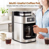 8-Cup Drip Coffee Maker for Home and Office