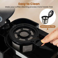8-Cup Drip Coffee Maker for Home and Office
