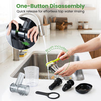 Cold Press Juicer with 95 High Yield and 2 Speed Modes for Home Use
