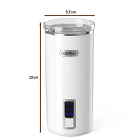 6-in-1 Electric Milk Frother Warm and Cold Foam Maker for Home Office