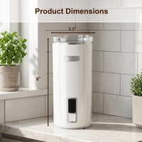 6-in-1 Electric Milk Frother Warm and Cold Foam Maker for Home Office