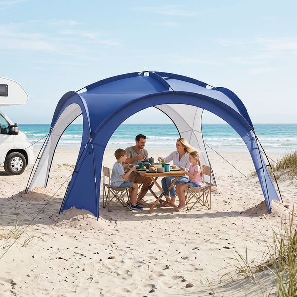 Easy Setup Dome Canopy Tent with Roof Vents and Carrying Bag