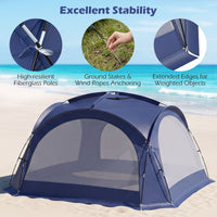 Easy Setup Dome Canopy Tent with Roof Vents and Carrying Bag