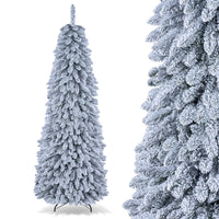 180/210cm Pop up Christmas Tree with Snowy Branch Tips