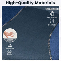 Ergonomic Office Chair with 2D Headrest and Rocking Backrest