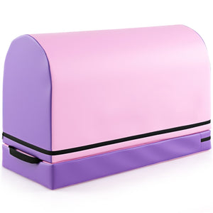 Mailbox Tumbling Aid Trainer Gymnastics Vaulting Box with Detachable Mat