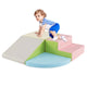 4-Piece Soft Toddler Corner Climbing Sliding Blocks